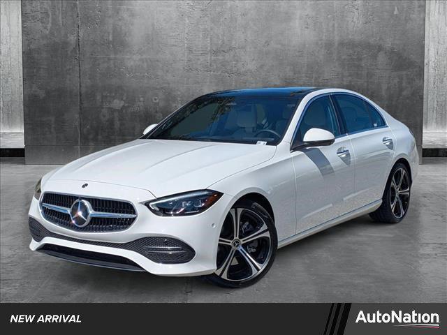 new 2025 Mercedes-Benz C-Class car, priced at $55,050