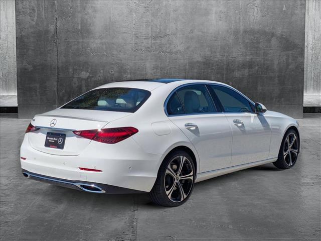 new 2025 Mercedes-Benz C-Class car, priced at $55,050