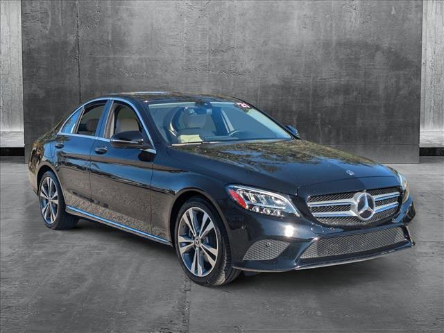 used 2021 Mercedes-Benz C-Class car, priced at $29,595