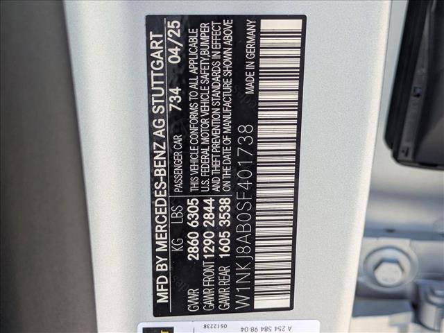 new 2025 Mercedes-Benz AMG GLC 63 car, priced at $108,075