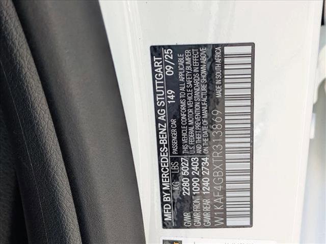 new 2026 Mercedes-Benz C-Class car, priced at $58,350