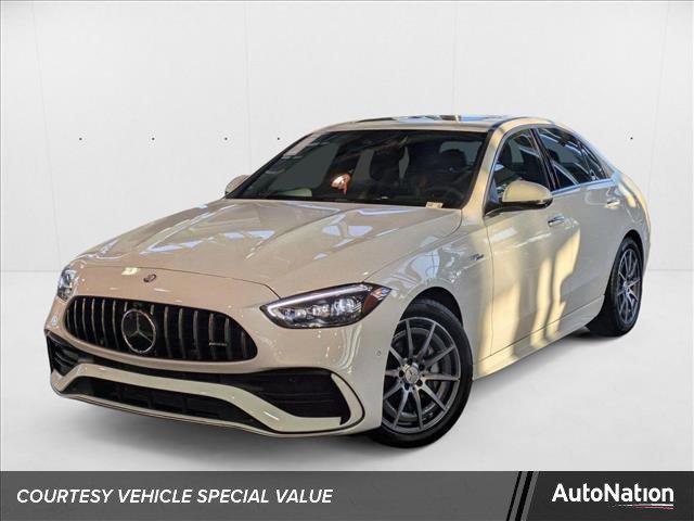 new 2025 Mercedes-Benz AMG C 43 car, priced at $69,250