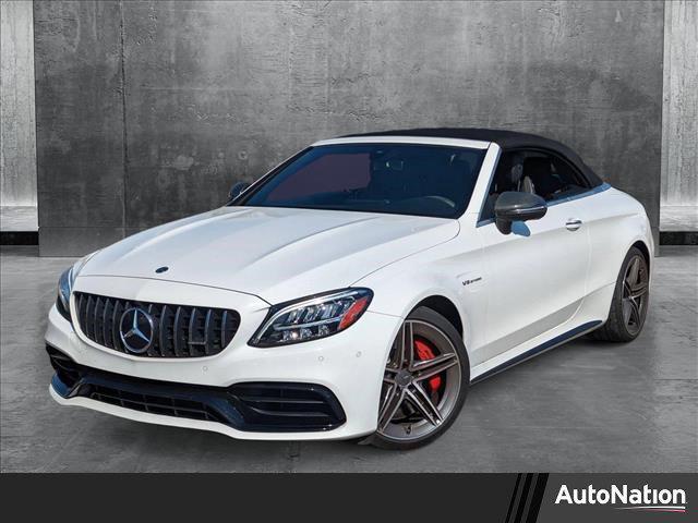 used 2020 Mercedes-Benz AMG C 63 car, priced at $60,998