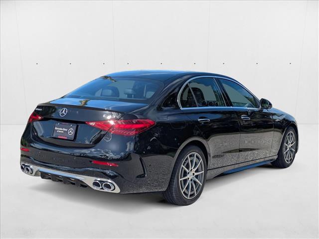 new 2025 Mercedes-Benz AMG C 43 car, priced at $64,685