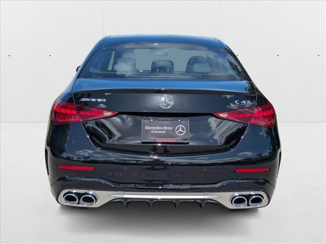 new 2025 Mercedes-Benz AMG C 43 car, priced at $64,685