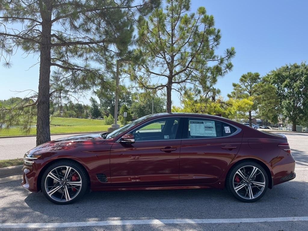 new 2025 Genesis G70 car, priced at $55,595