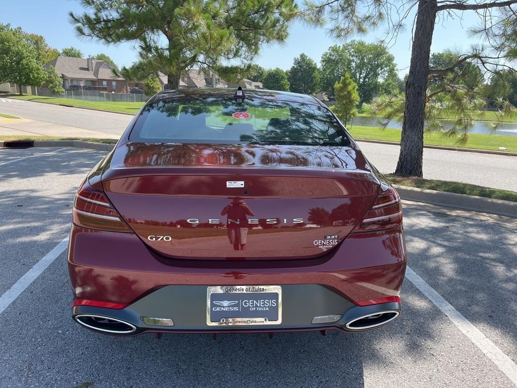 new 2025 Genesis G70 car, priced at $55,595