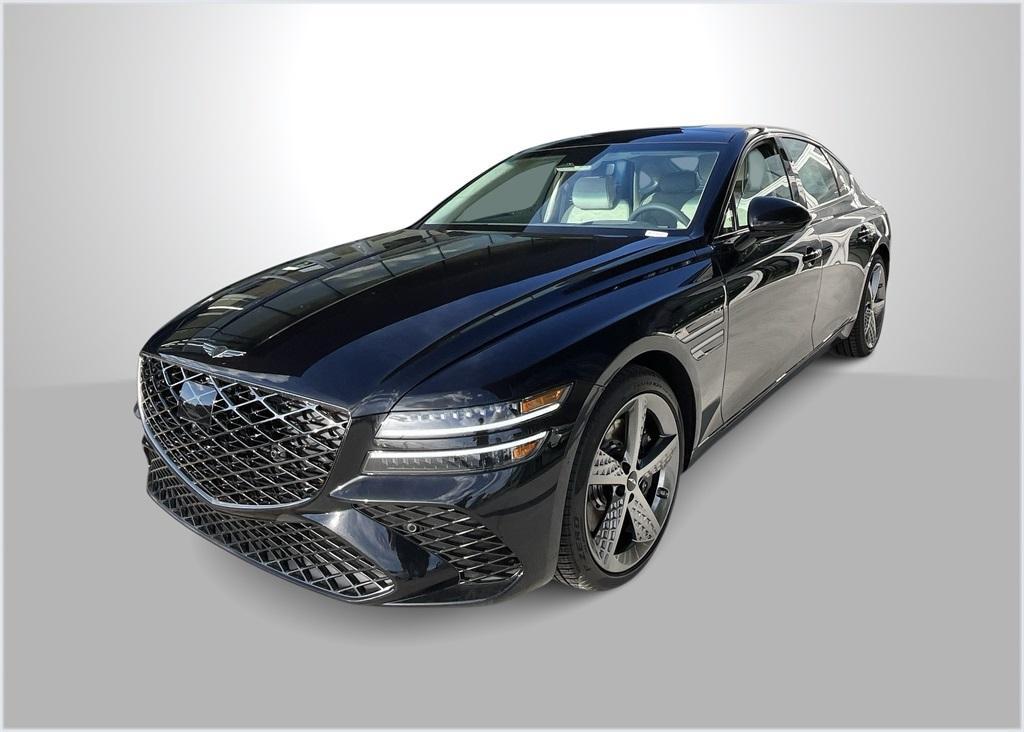 new 2025 Genesis G80 car, priced at $76,630