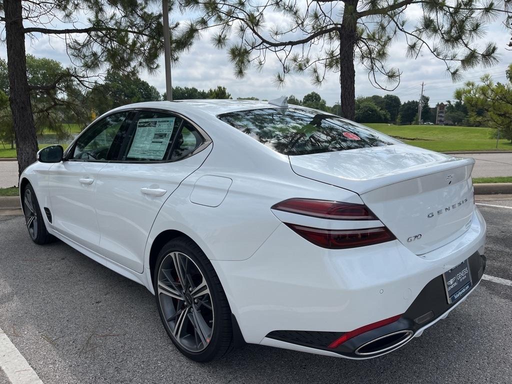 new 2025 Genesis G70 car, priced at $45,507