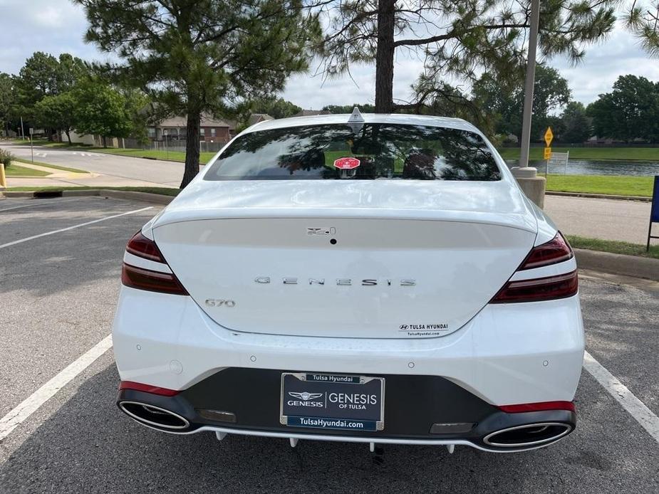 new 2025 Genesis G70 car, priced at $45,507