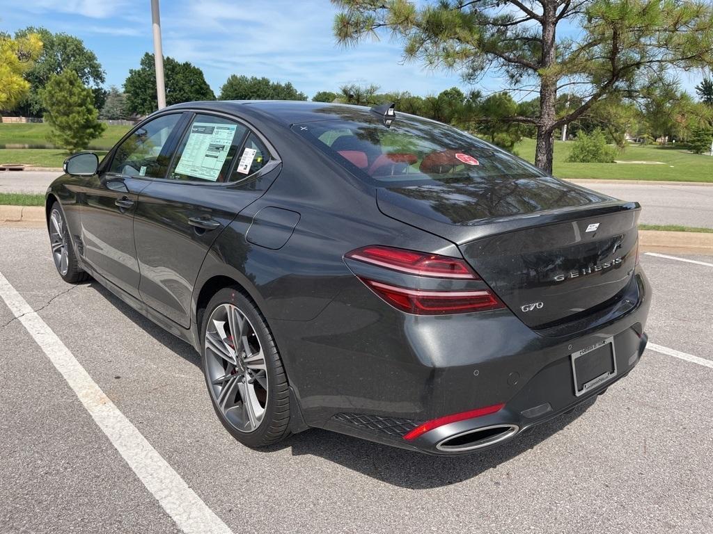 new 2025 Genesis G70 car, priced at $53,888