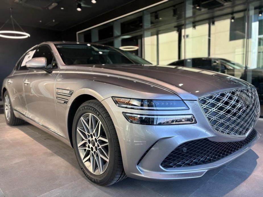 new 2025 Genesis G80 car, priced at $55,383