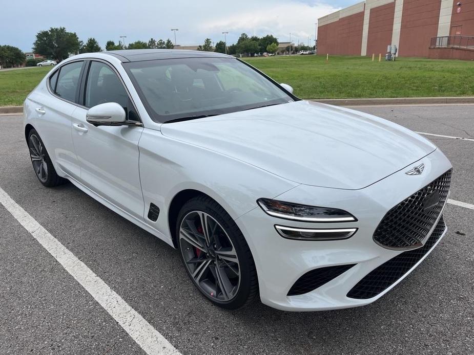 new 2025 Genesis G70 car, priced at $53,677