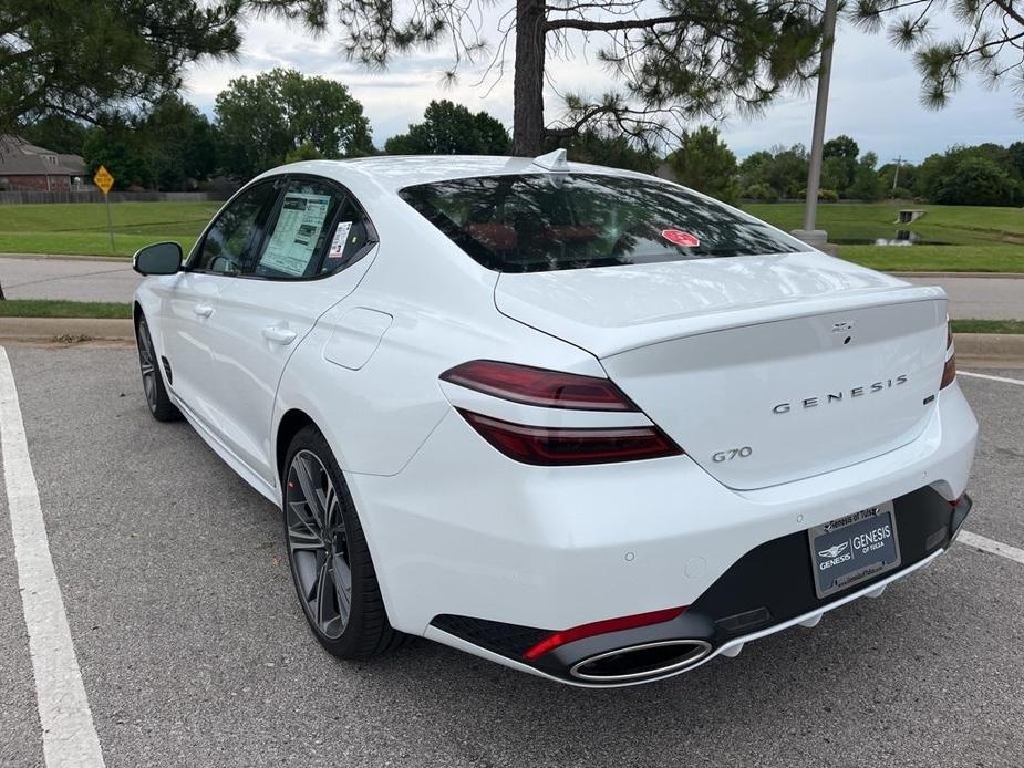 new 2025 Genesis G70 car, priced at $55,455