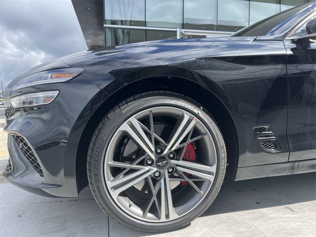 new 2025 Genesis G70 car, priced at $54,537