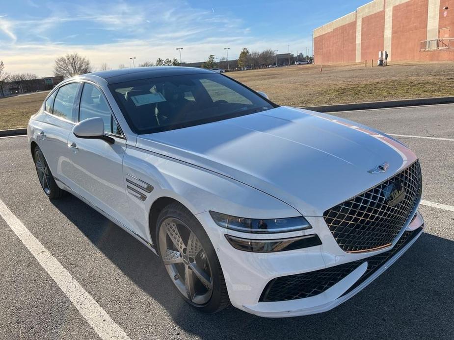 new 2024 Genesis G80 car, priced at $59,211