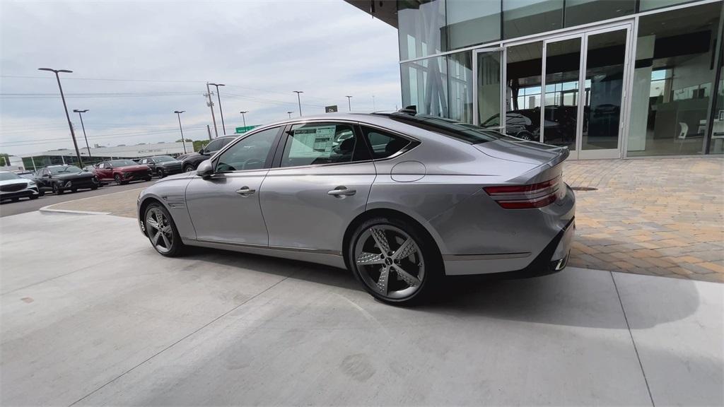 new 2025 Genesis G80 car, priced at $75,050
