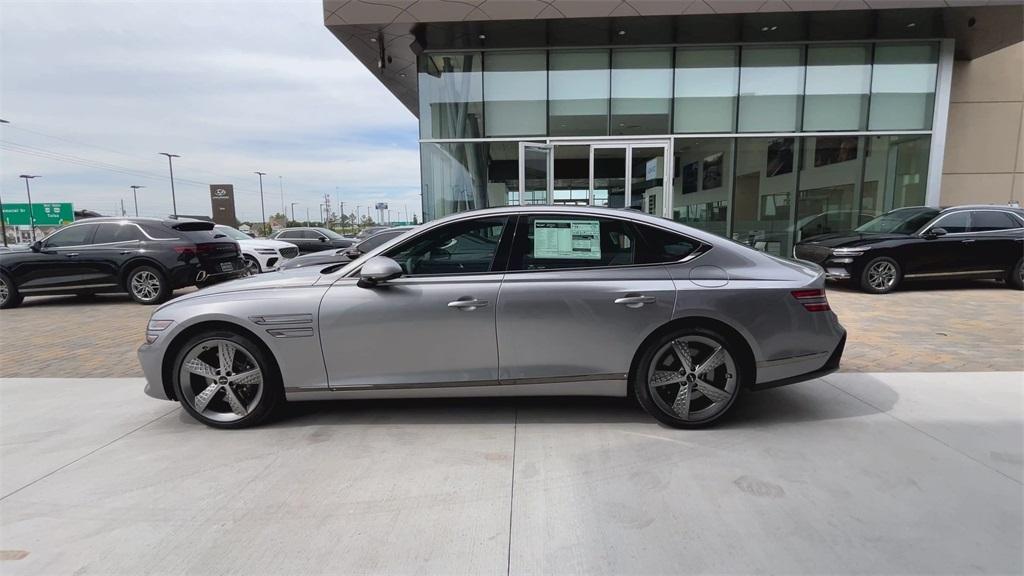 new 2025 Genesis G80 car, priced at $75,050
