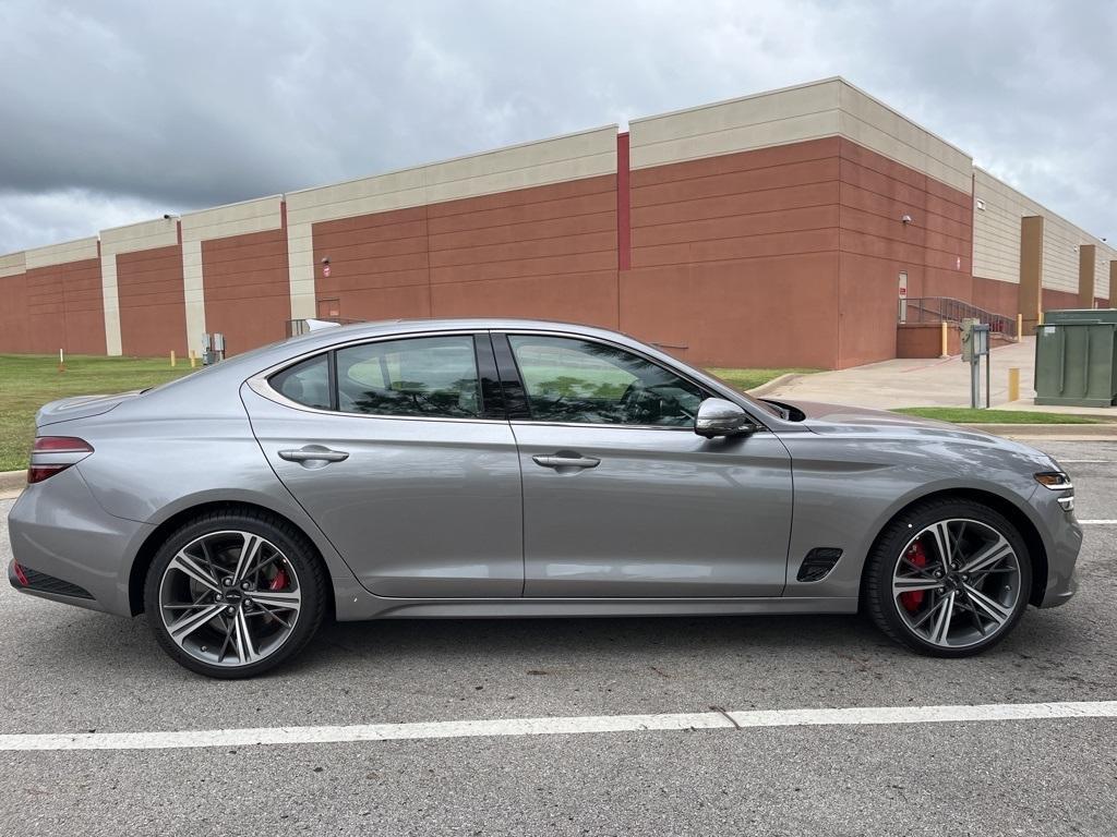 new 2025 Genesis G70 car, priced at $55,595