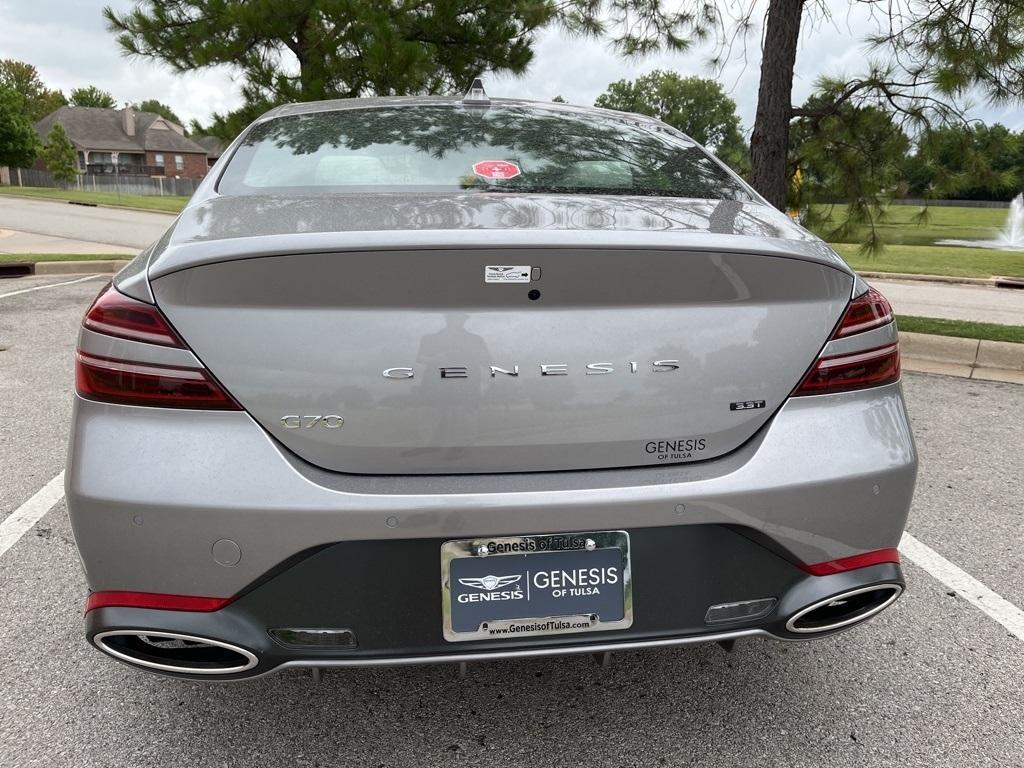 new 2025 Genesis G70 car, priced at $55,595