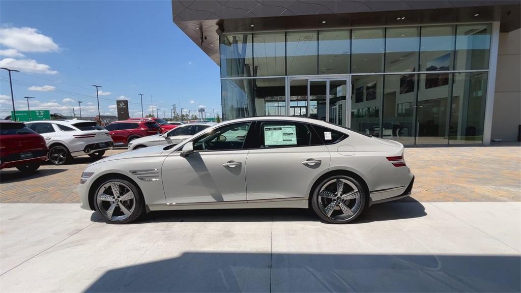 new 2025 Genesis G80 car, priced at $74,912
