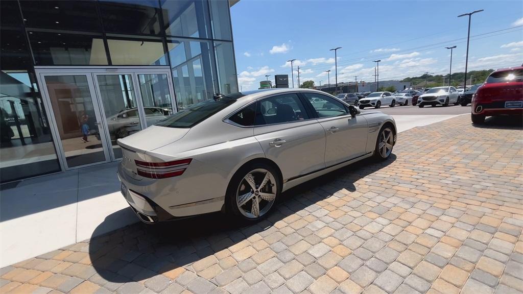 new 2025 Genesis G80 car, priced at $74,912