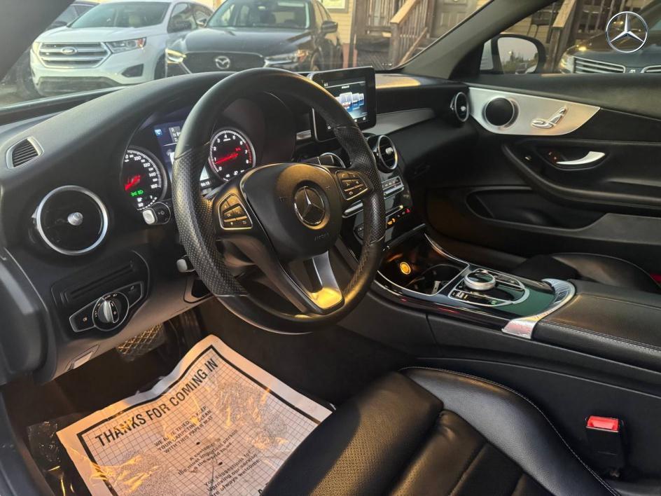 used 2017 Mercedes-Benz C-Class car, priced at $14,999