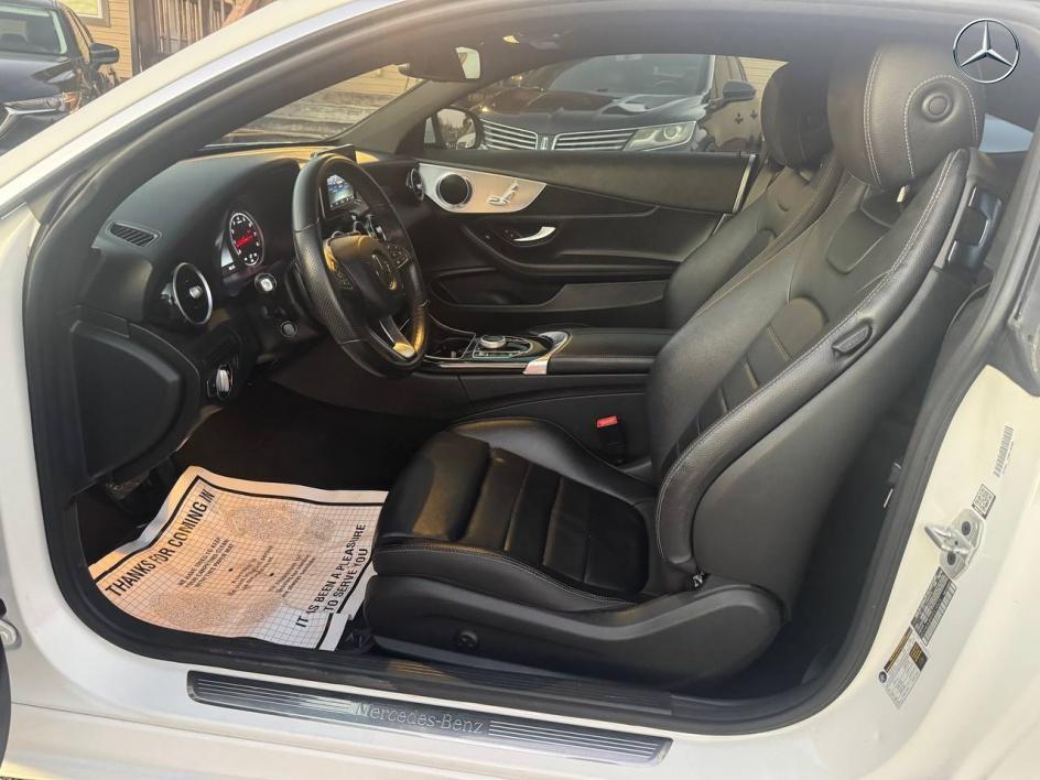 used 2017 Mercedes-Benz C-Class car, priced at $14,999