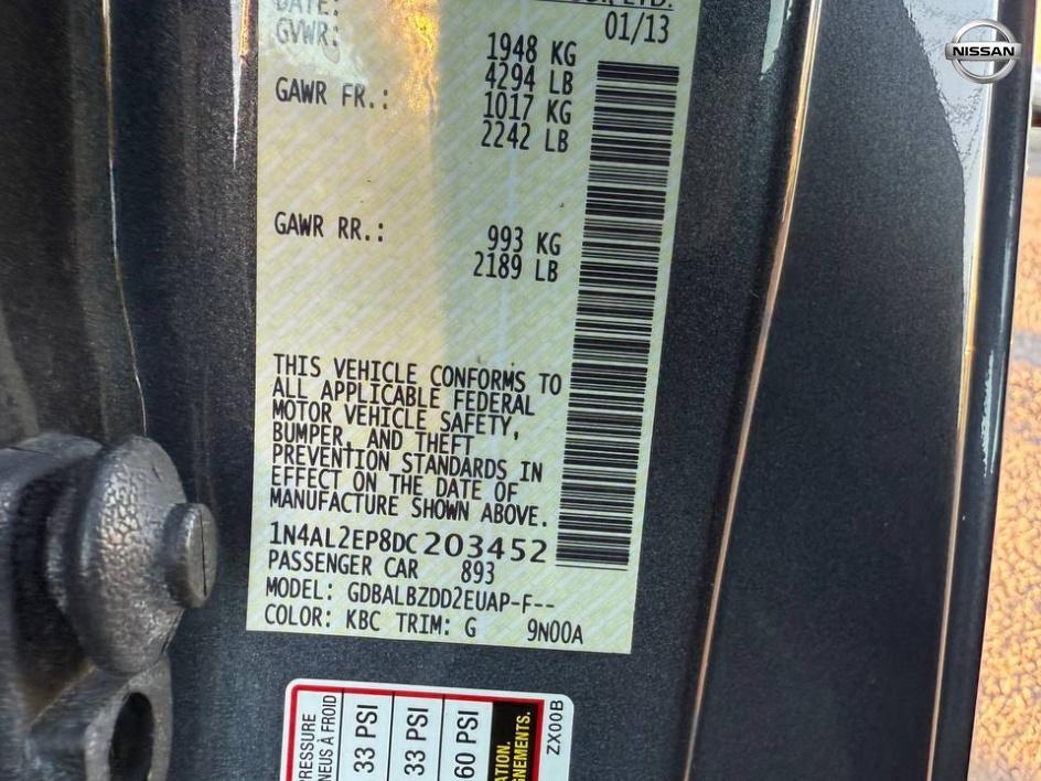 used 2013 Nissan Altima car, priced at $3,999