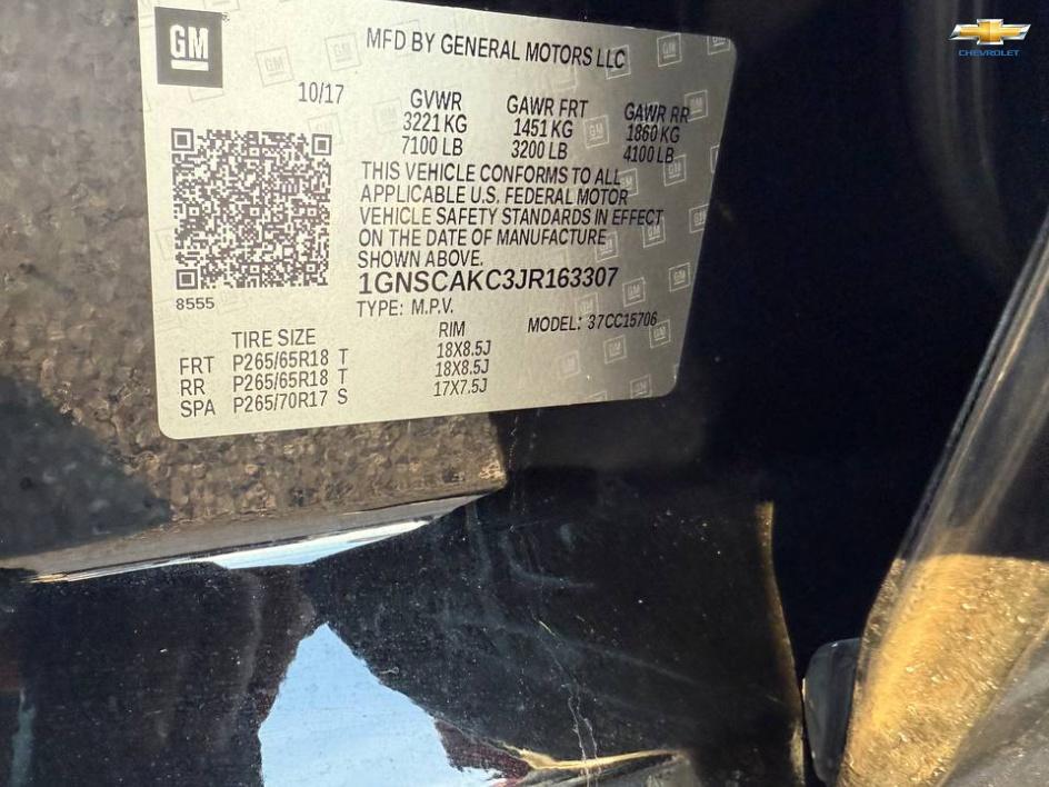 used 2018 Chevrolet Tahoe car, priced at $15,999