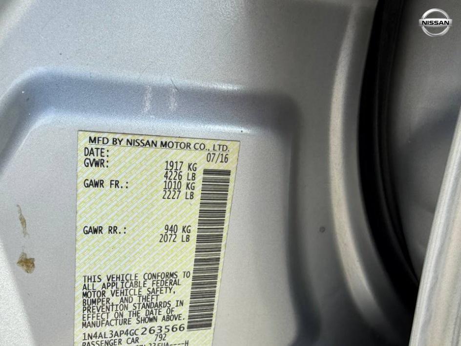 used 2016 Nissan Altima car, priced at $7,299