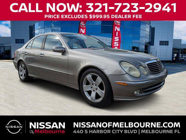 used 2005 Mercedes-Benz E-Class car, priced at $4,988