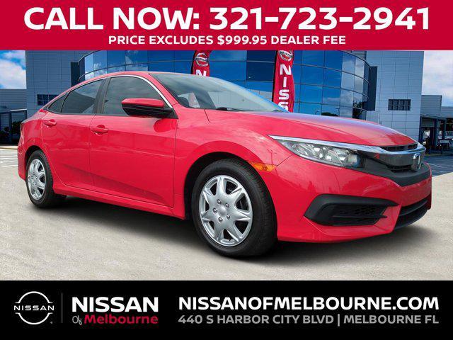 used 2016 Honda Civic car, priced at $15,988