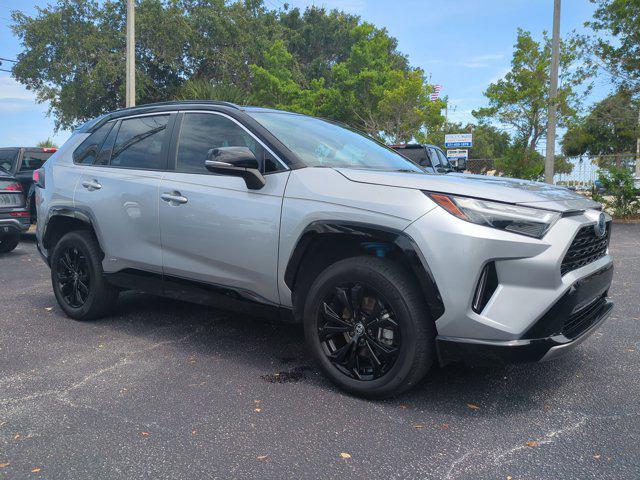 used 2023 Toyota RAV4 Hybrid car, priced at $34,888