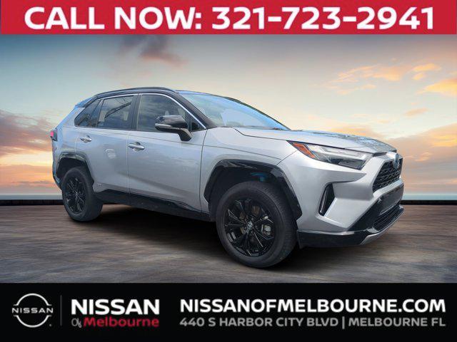 used 2023 Toyota RAV4 Hybrid car, priced at $34,888