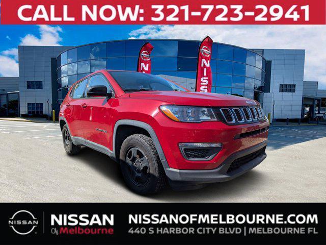 used 2018 Jeep Compass car, priced at $12,988