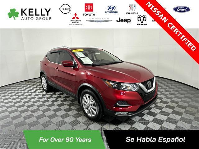 used 2021 Nissan Rogue Sport car, priced at $18,998
