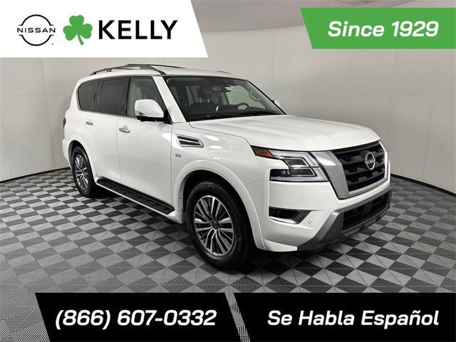 used 2022 Nissan Armada car, priced at $33,498