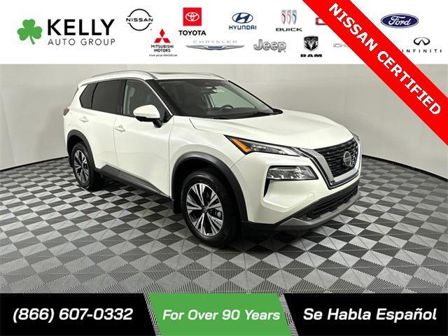 used 2021 Nissan Rogue car, priced at $23,497