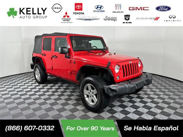 used 2016 Jeep Wrangler Unlimited car, priced at $11,998