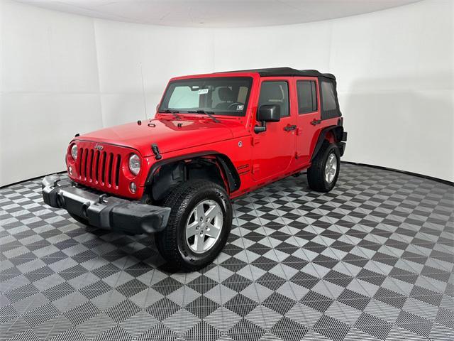 used 2016 Jeep Wrangler Unlimited car, priced at $11,998