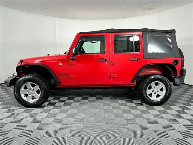 used 2016 Jeep Wrangler Unlimited car, priced at $11,998