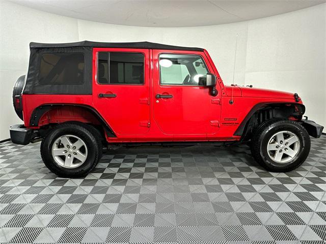 used 2016 Jeep Wrangler Unlimited car, priced at $11,998