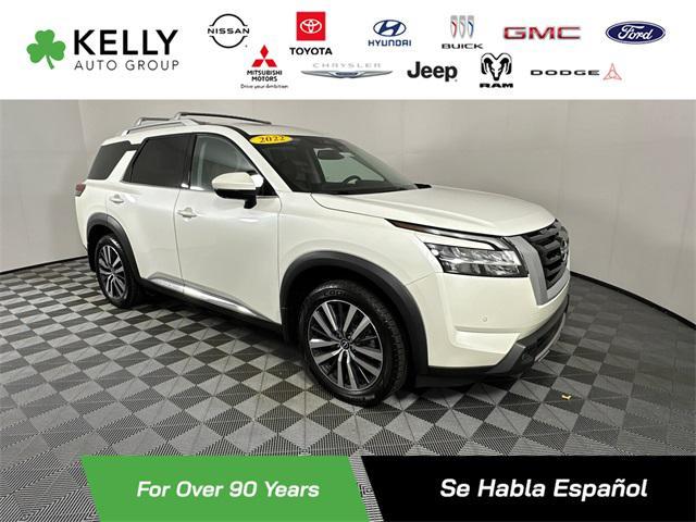 used 2022 Nissan Pathfinder car, priced at $32,998