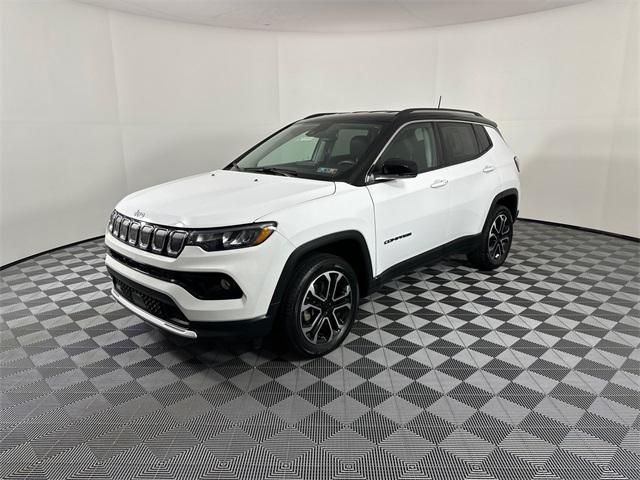 used 2022 Jeep Compass car, priced at $22,998