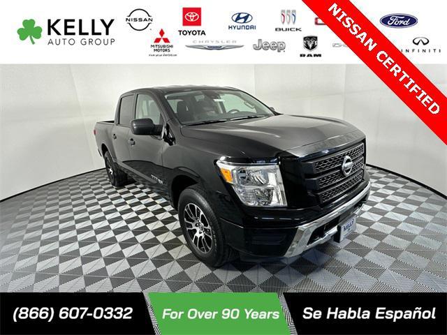 used 2022 Nissan Titan car, priced at $29,998