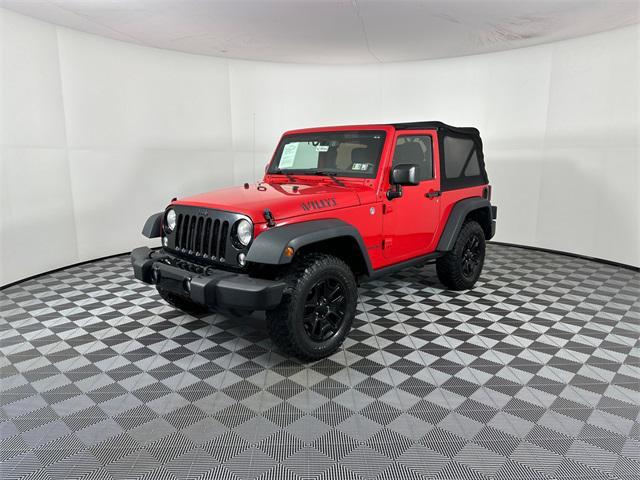 used 2014 Jeep Wrangler car, priced at $14,998