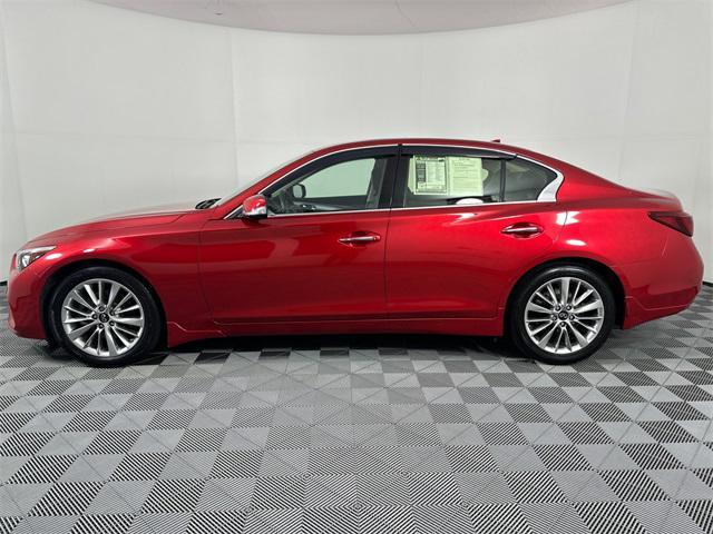 used 2021 INFINITI Q50 car, priced at $24,998