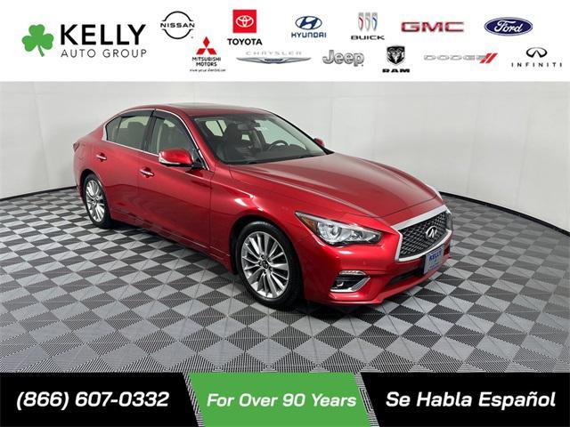 used 2021 INFINITI Q50 car, priced at $25,448