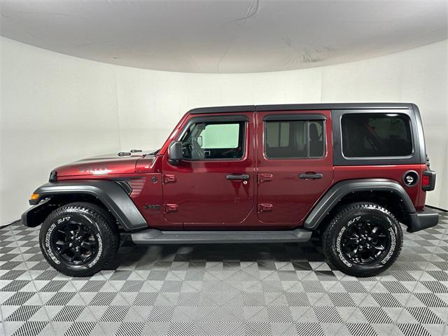 used 2021 Jeep Wrangler car, priced at $29,998